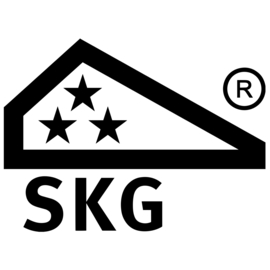 Veiligheidsbeslag  SKG 3-sterren achterdeur  Aluminium 72 mm Flex