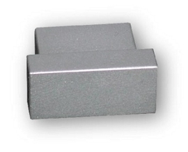 Knop Bliss: 29 mm aluminium