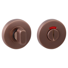 Wc rozet set rond rvs #304 koper look