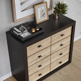 Knop Craig 72 mm zwart