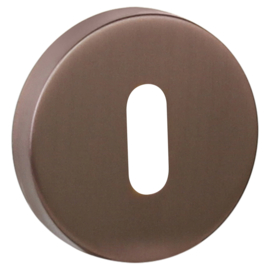 Sleutelplaatjes rond rvs koper look