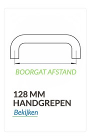 Handgrepen 128mm boorgat