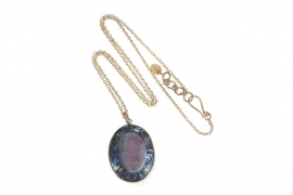 Necklace Blue Azur