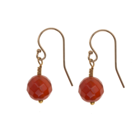 Red Agate Goldplated