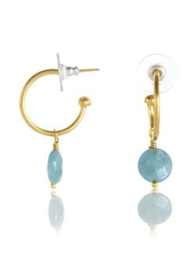 GOLDPLATED CREOLE BLUE SPONGE