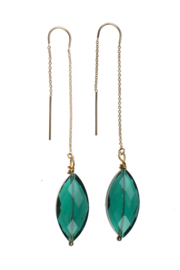 Emerald Green on a chain,Limited Edition