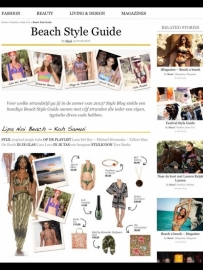 Bijenkorf Beach Style guide - juni 2013