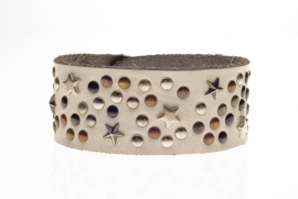 Stars &Studs white