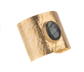 Athens Cuff Labradorite