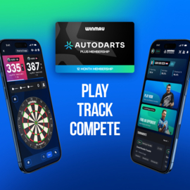 Winmau Autodarts Lens Tripod + 12-month subscription - Telefoon Houder