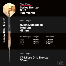 Bronzo Flux CP Steeltip 90%