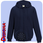 Hoodie blauw