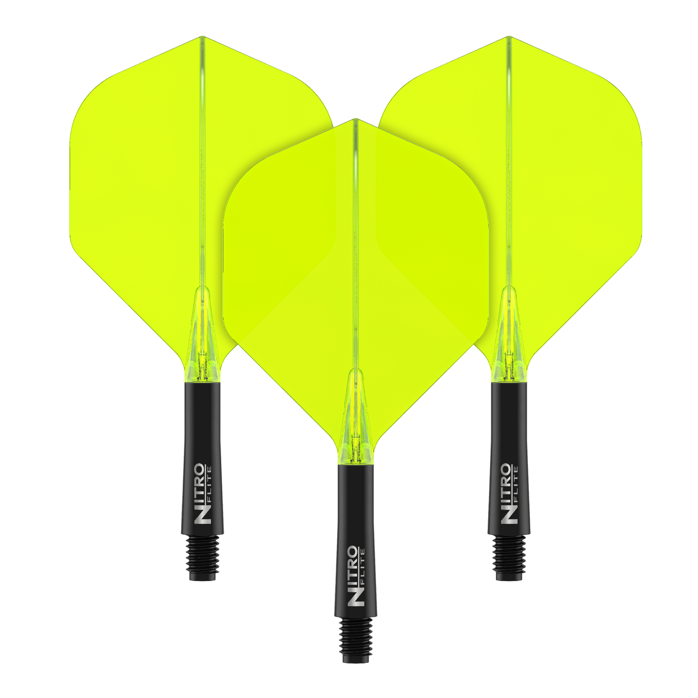 Nitroflite Black Shaft Yellow No2 Flights