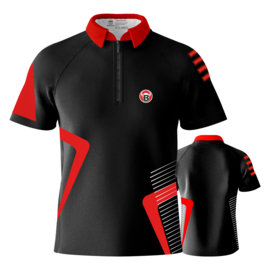 Bulls Team Dartshirt Rood