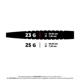 Quarterback V1  95% Tungsten