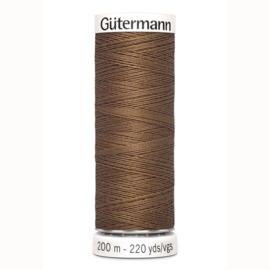 Gutermann 180 Donker beige | Naaigaren 200m