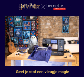 BERNETTE B79 Harry Potter Editie - voor magisch naaien en borduren