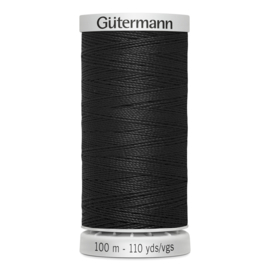 Gutermann 000 Zwart | Super sterk naaigaren 100m