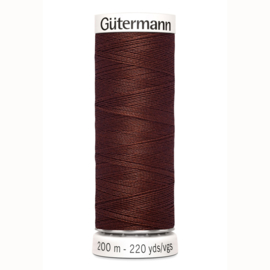 Gutermann 230 Roest bruin | Naaigaren 200m