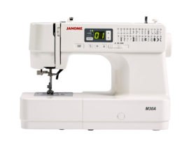 JANOME M30A - M30 A met gratis blinde ritsvoet