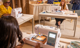 BROTHER M340E - M 340E - M340 E - nieuwste model met wifi en magnetische borduurring - incl. vakhandel helpdesk