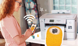 PrintModa Brother Studio HL-JF1 - Studio HL JF1 - textiel printer - aktie inclusief extra rol stof en 4x cartridges t.w.v. €279