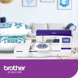 BROTHER NV2600 occasion - INNOVIS 2600 - incl. vakhandel helpdesk - voor naaien en borduren - met 1 jaar garantie