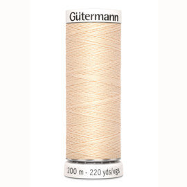 Gutermann 5 Ecru | Naaigaren 200m