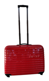 SINGER trolley voor naaimachine | koffer rood | 40799204