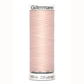 Gutermann 658 Licht zalm | Naaigaren 200m