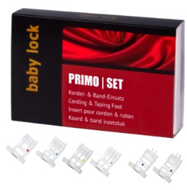 Baby Lock SET KOORD & BAND INZETSTUKKEN P-6 - PRIMO