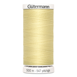 Gutermann 325 Lichtgeel | Naaigaren 500m