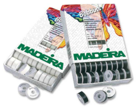 MADEIRA Bobbins Spoelgaren Wit 50x120m