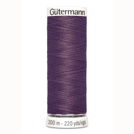 Gutermann 128 Licht aubergine | Naaigaren 200m