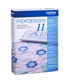 BROTHER PE DESIGN 11 - PEDESIGN 11 - PED 11 borduursoftware - incl. vakhandel helpdesk