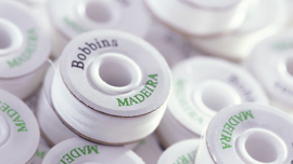 MADEIRA Bobbins Spoelgaren Wit 50x120m