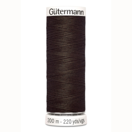 Gutermann 780 Donker bruin | Naaigaren 200m