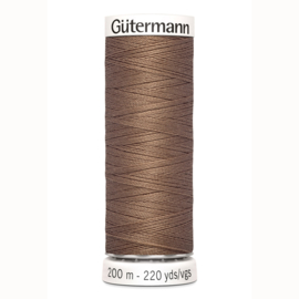 Gutermann 454 Donker beige | Naaigaren 200m