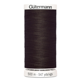 Gutermann 696 Donkerbruin | Naaigaren 500m