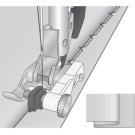 PFAFF Blindzoomvoet met IDT