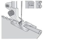 HUSQVARNA Rolzoomvoet 3 mm