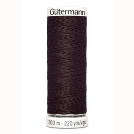 Gutermann 23 Donkerbruin | Naaigaren 200m