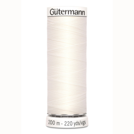 Gutermann 111 Ivoor | Naaigaren 200m