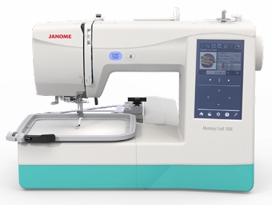 JANOME Memory Craft 100E - MC 100 E - borduurmachine - incl. vakhandel helpdesk