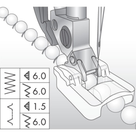 PFAFF Kraalvoet 6 mm