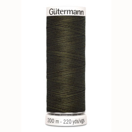 Gutermann 531 Bruin groen | Naaigaren 200m