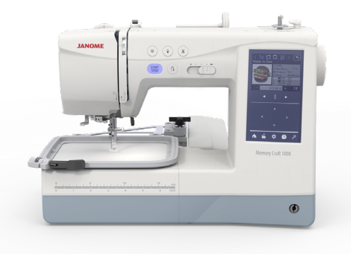 JANOME Memory Craft 1000 - MC1000 - MC 1000 - naai en borduurmachine - incl. vakhandel helpdesk
