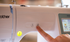 BROTHER M340E - M 340E - M340 E - nieuwste model met wifi en magnetische borduurring - incl. vakhandel helpdesk