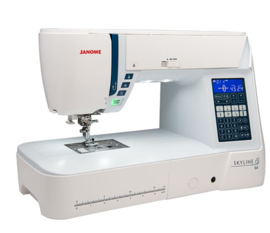 JANOME Skyline S6 - met AcuFeed - inclusief aanschuiftafel