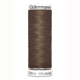 Gutermann 672 Donker beige | Naaigaren 200m